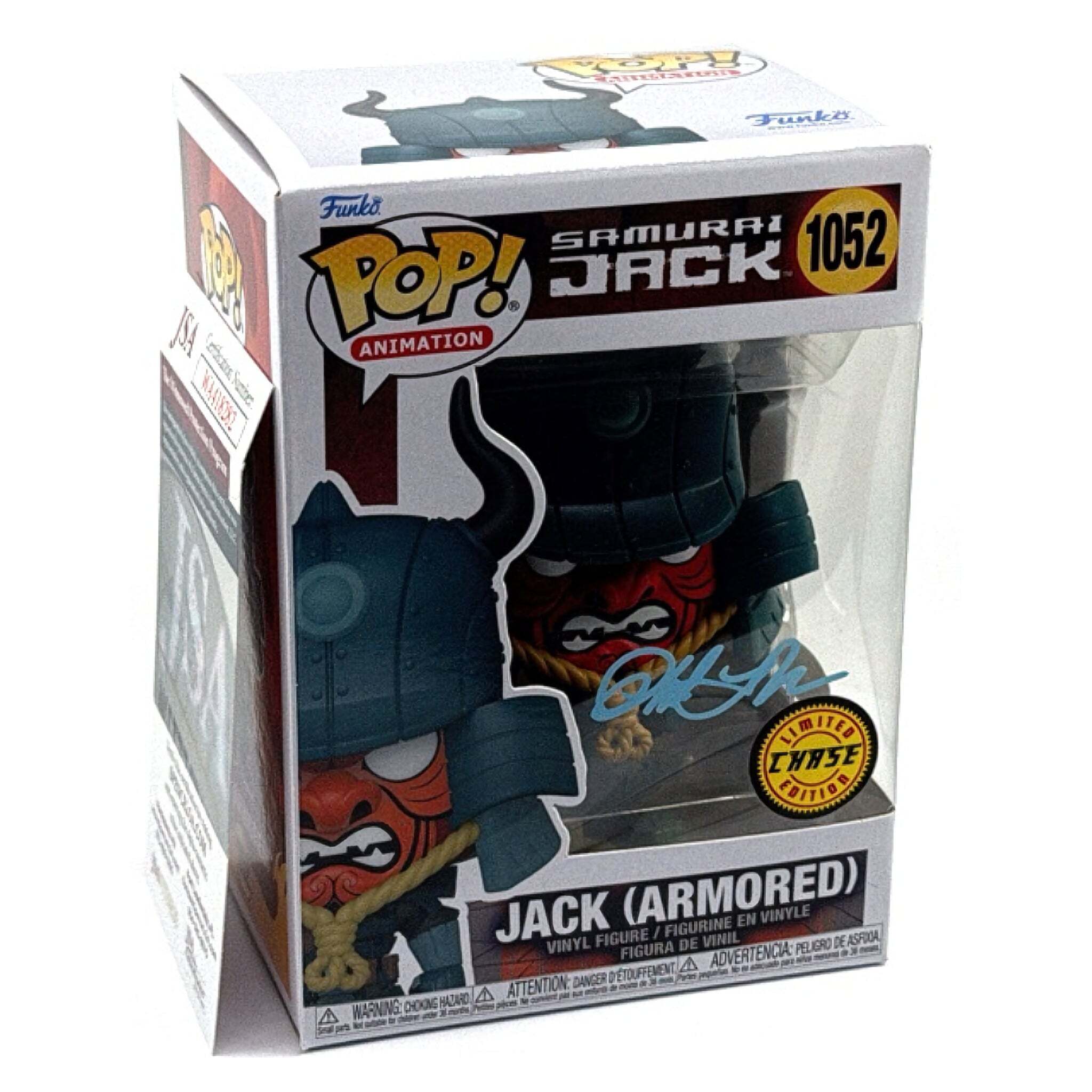 Jack (Armored) (Signed by Phil LaMarr) Funko Pop! CHASE