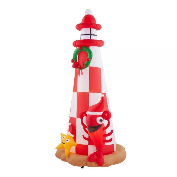 7 5 ft inflatable lighthouse scene