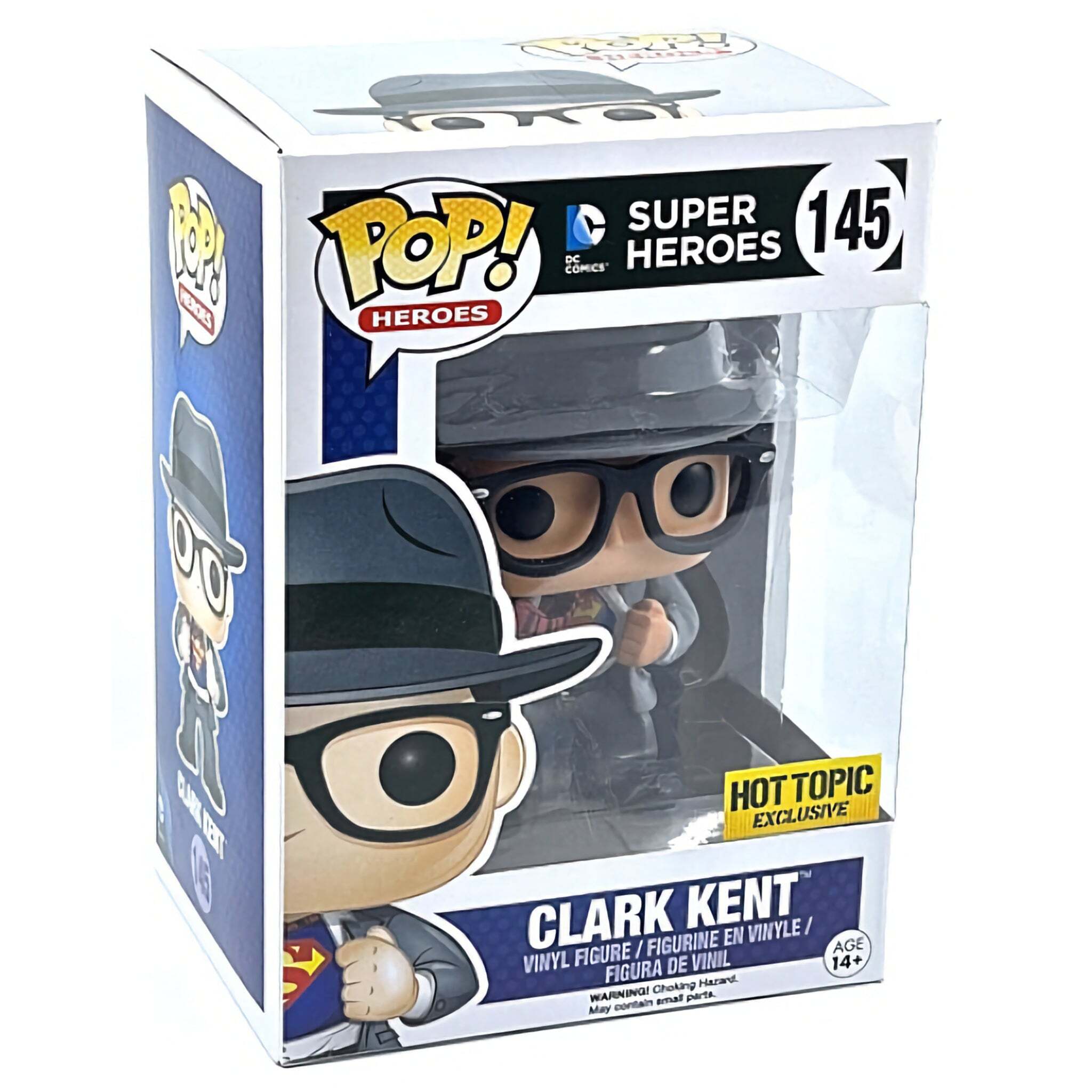 Clark Kent Funko Pop! HOT TOPIC EXCLUSIVE