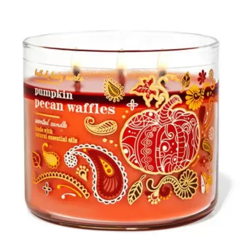 Pumpkin Pecan Waffles 3-Wick Candle