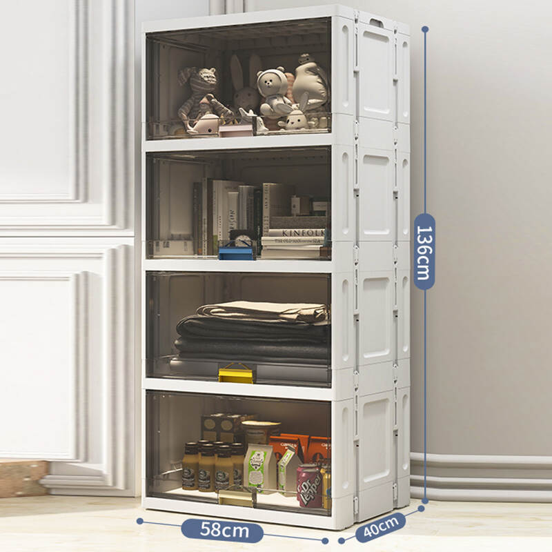 【Buy 1 get 1 free】Folding storage cabinet（8-10Layers）
