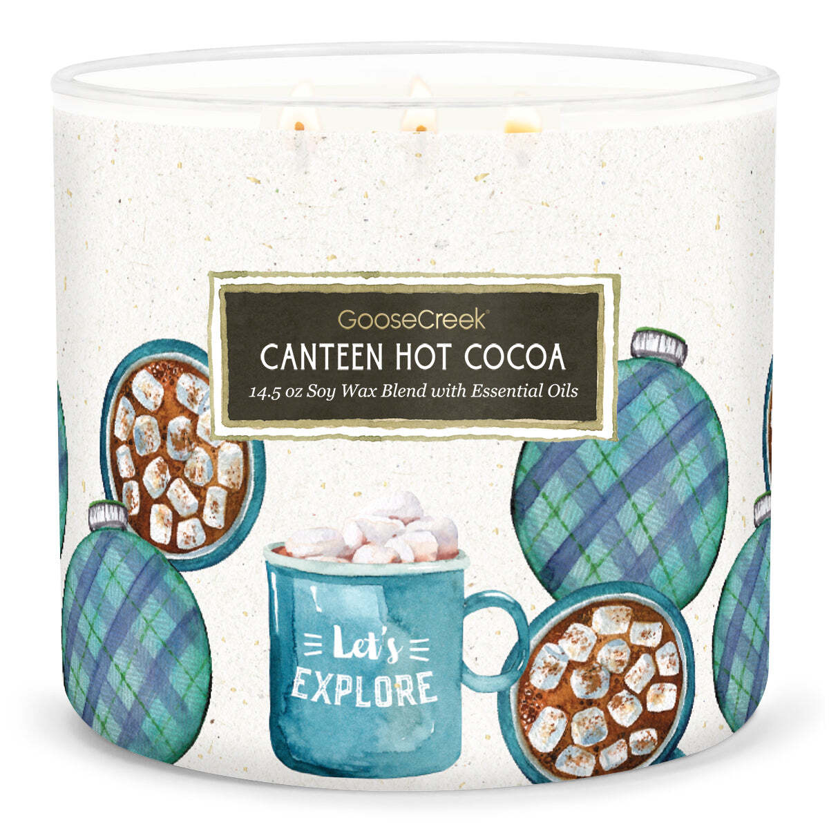 Canteen Hot Cocoa Large 3-Wick Candle
