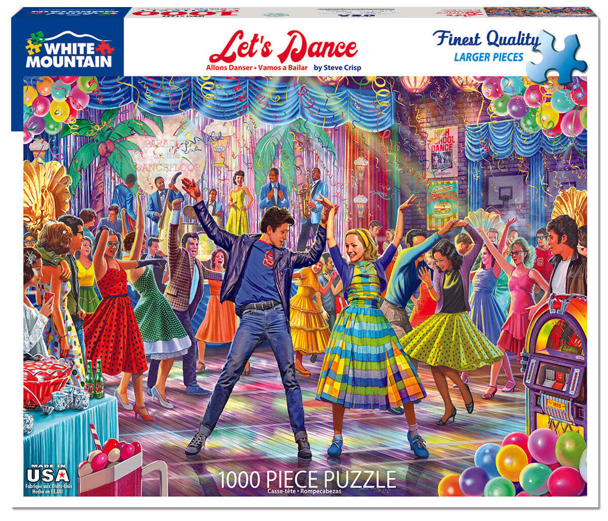 Let's Dance (1603pz) - 1000 Piece Jigsaw Puzzle