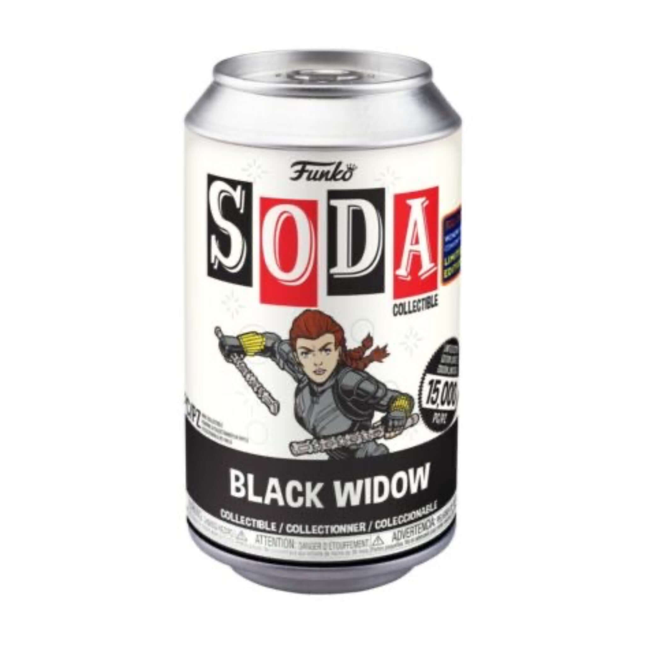 Black Widow Sealed Can Funko Pop! (SEALED Chance of Chase)