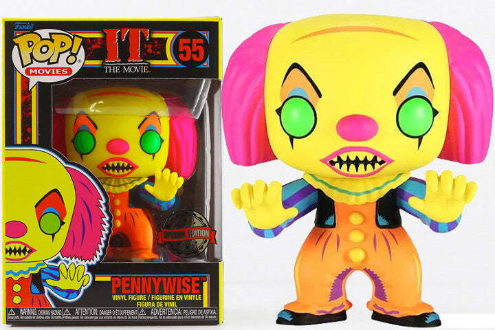 POP IT PENNYWISE BLACKLIGHT EXCLUSIVE