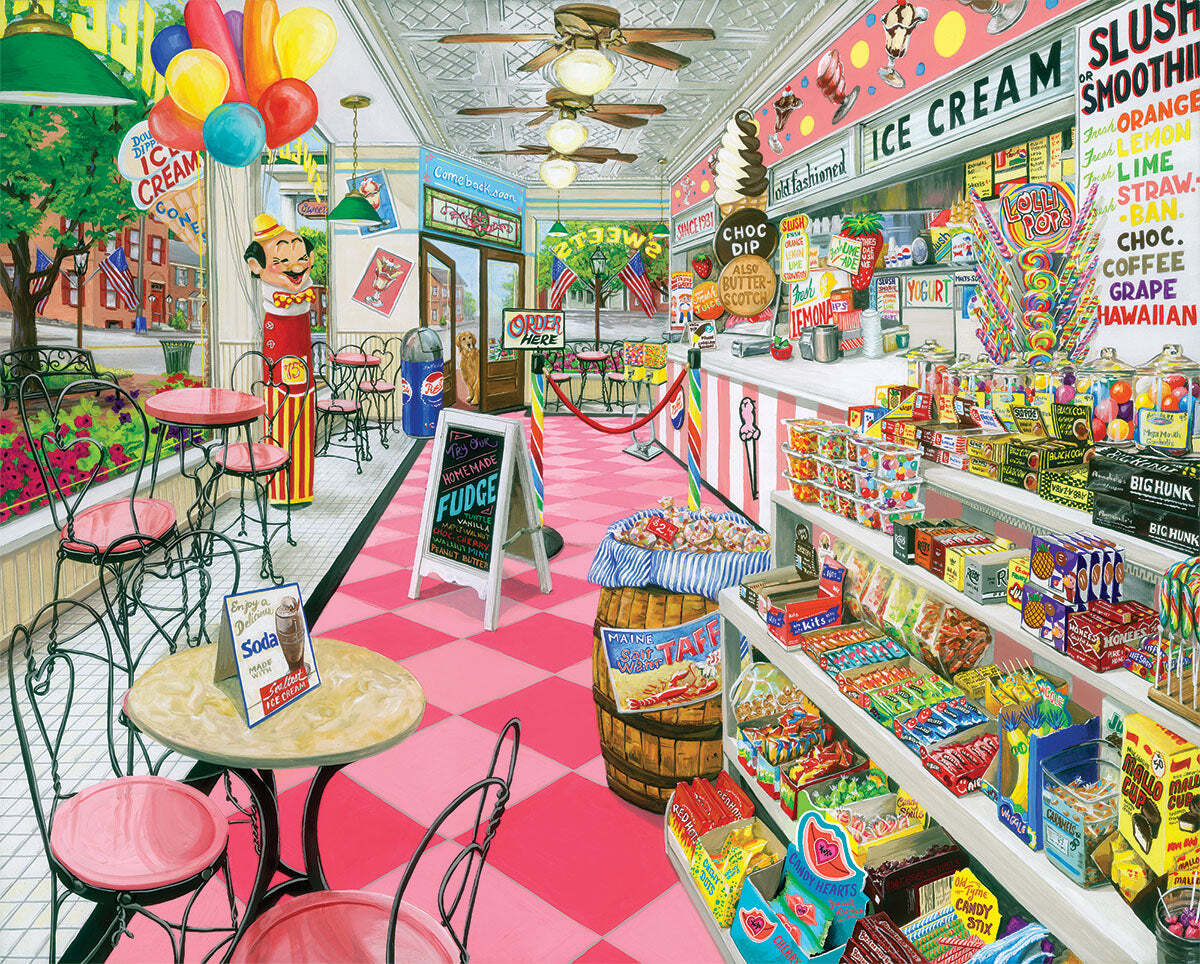 Ice Cream Parlor (1576pz) - 1000 Pieces