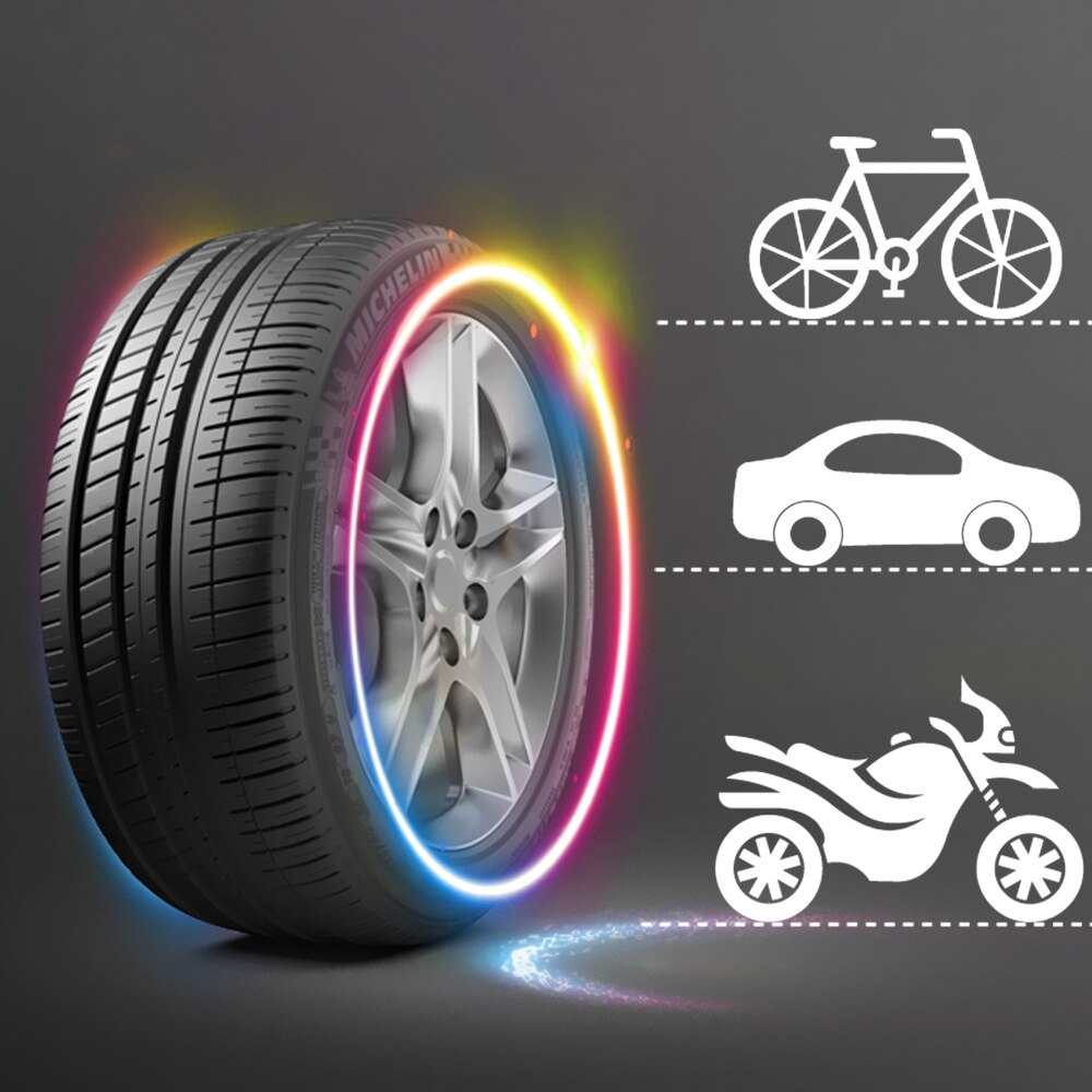 Waterproof Tyre LED (Pack of 2)
