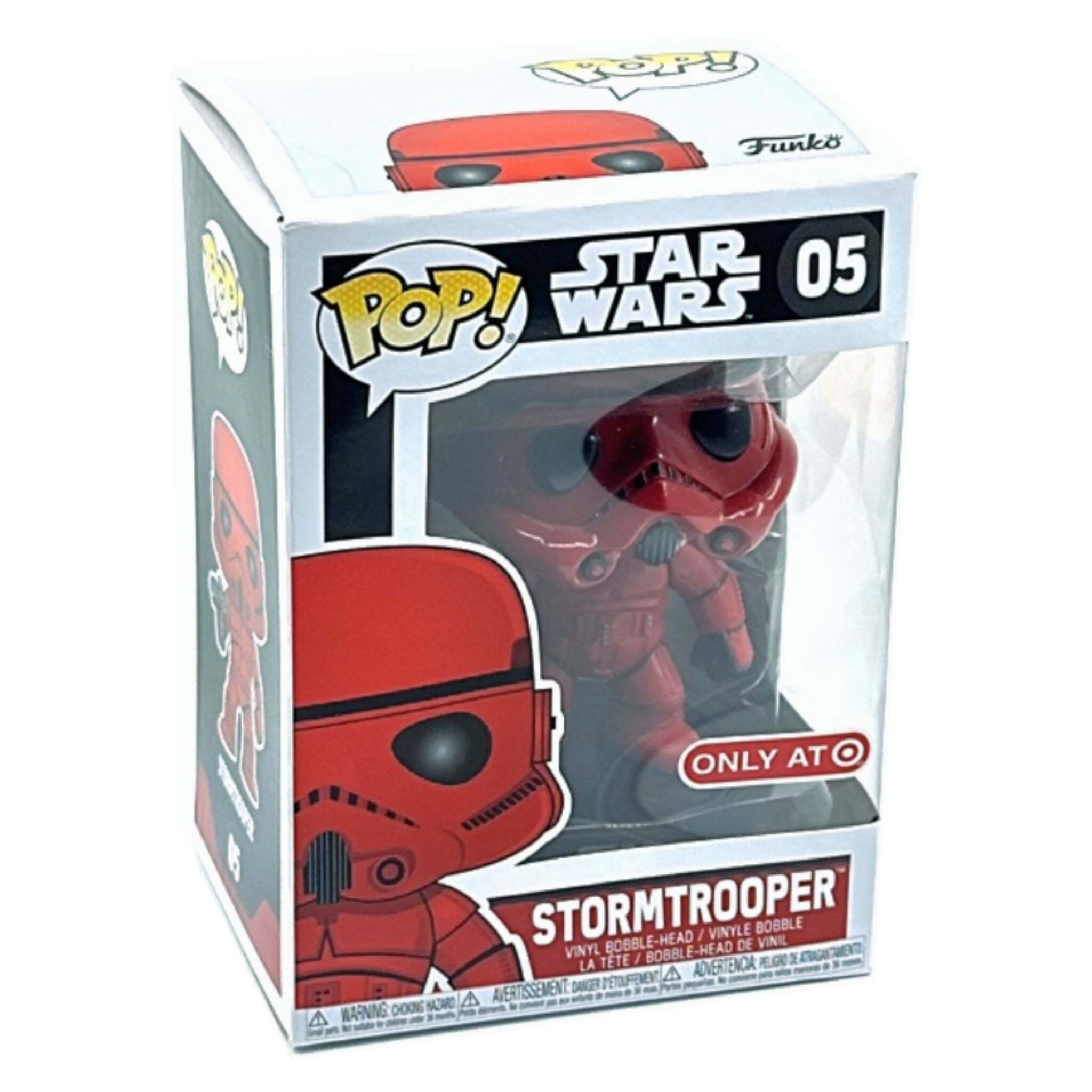 Stormtrooper (Red) Funko Pop! TARGET EXCLUSIVE