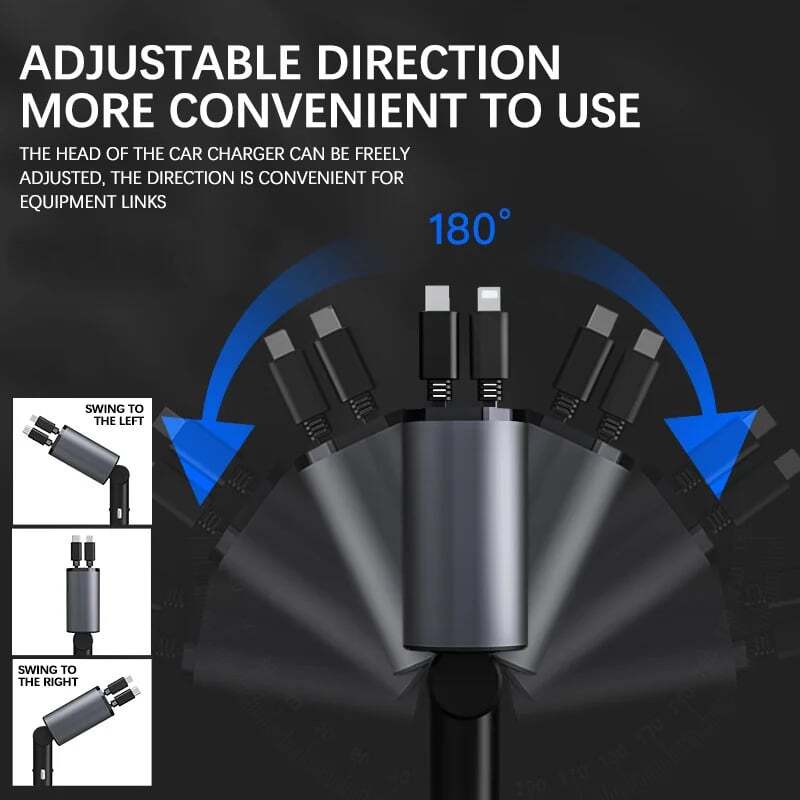 🔥Hot selling🔥100W Super Fast Charging Metal Car Charger