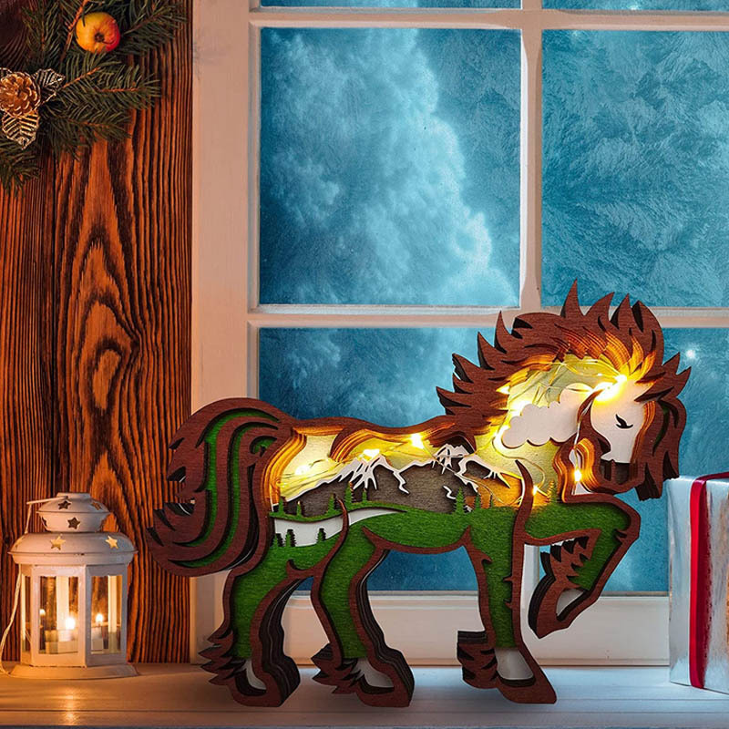 HOT SALE - Horse Carving Handcraft Gift