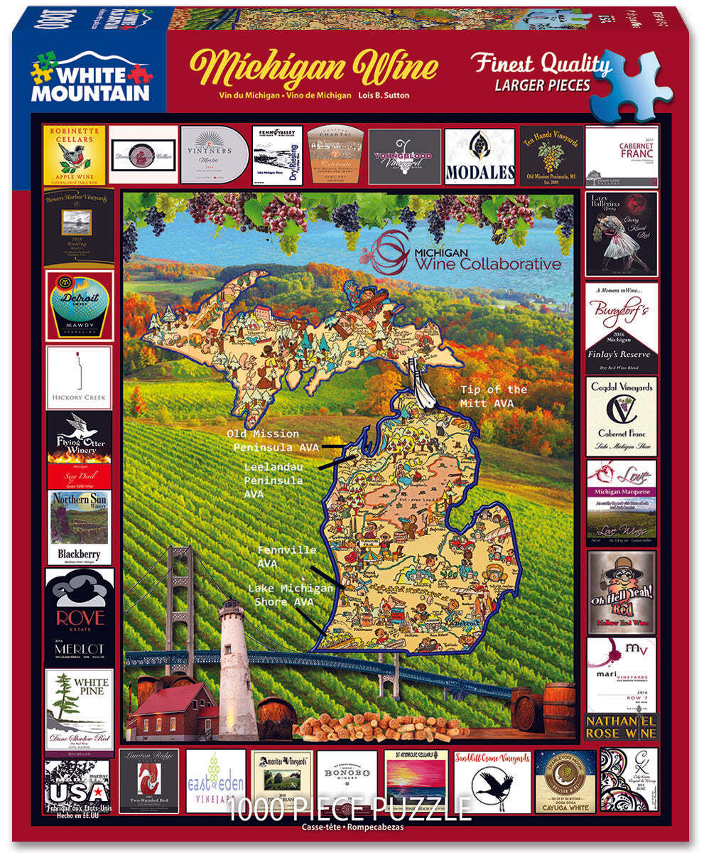 Michigan Wine (1547pz) - 1000 Piece Jigsaw Puzzle
