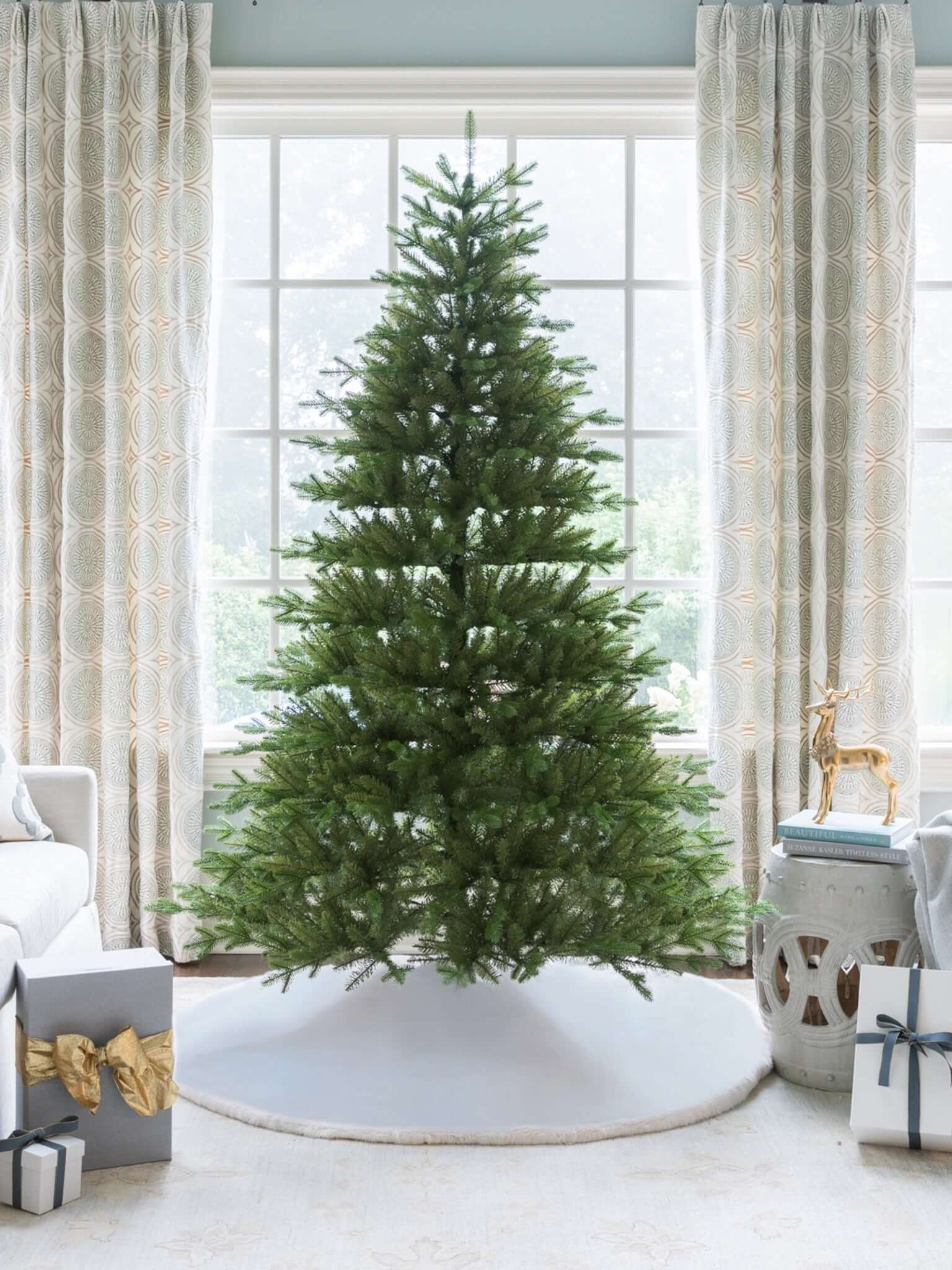 8' Alpine Fir Artificial Christmas Tree Unlit