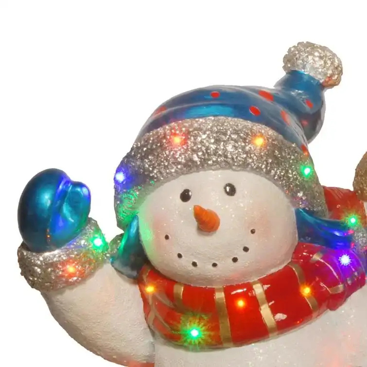 Sledding 3 Snowmen Christmas Decoration - QVC