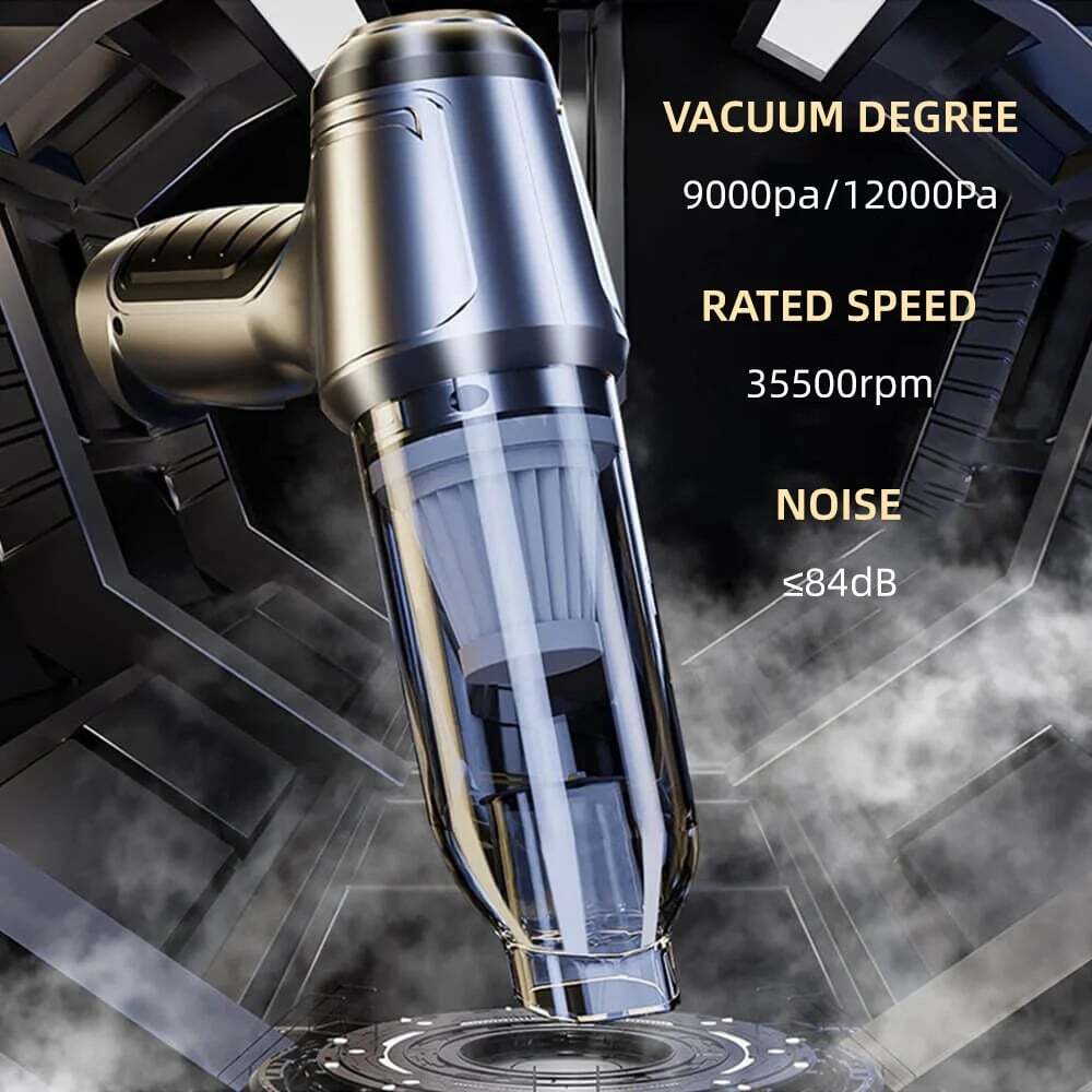 Wireless wet and dry car vacuum cleaner
