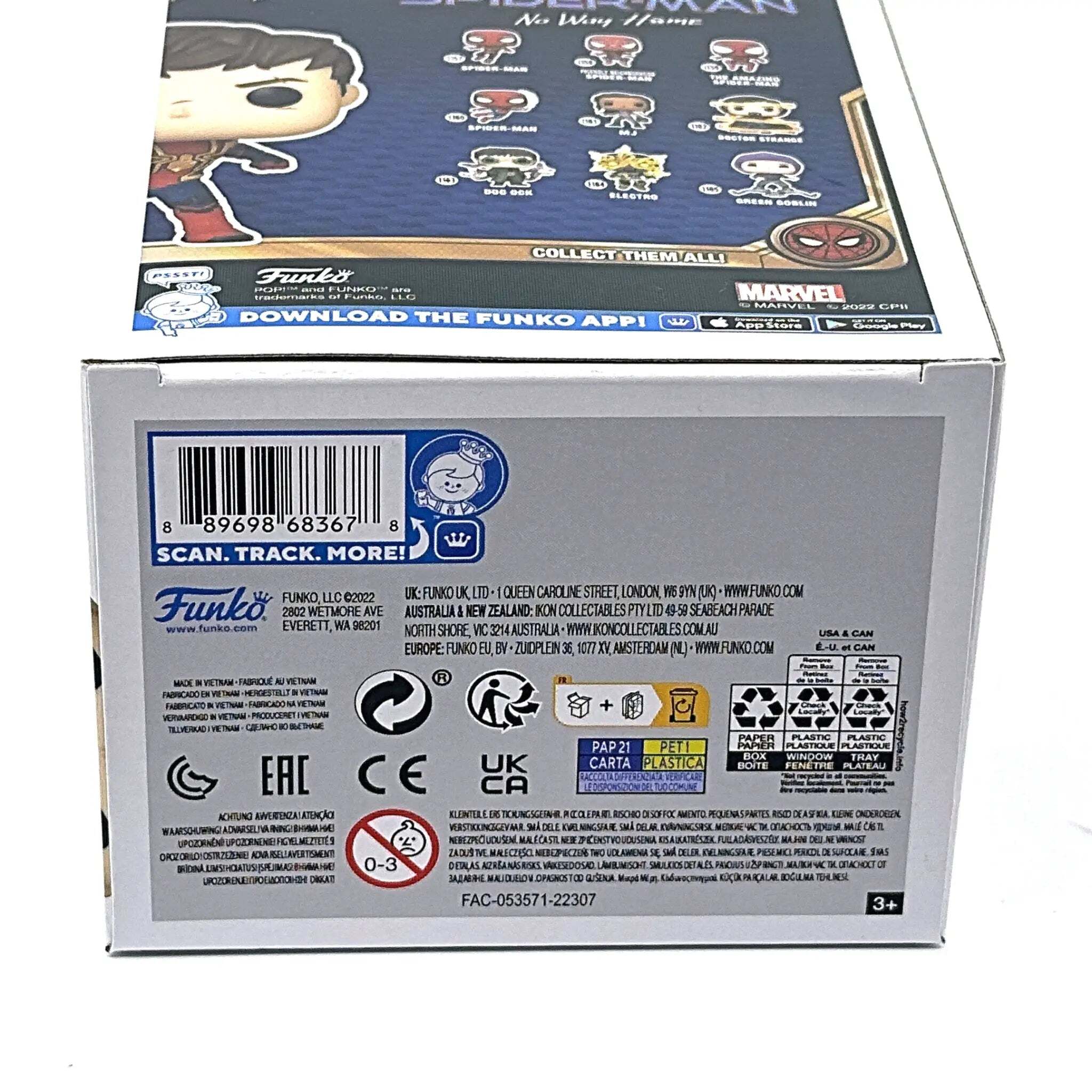Spider-Man Unmasked Funko Pop! FUNKO EXCLUSIVE