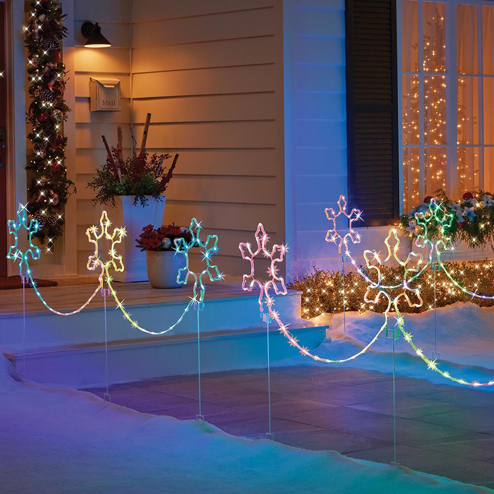 The Choreographed Lightshow Snowflakes