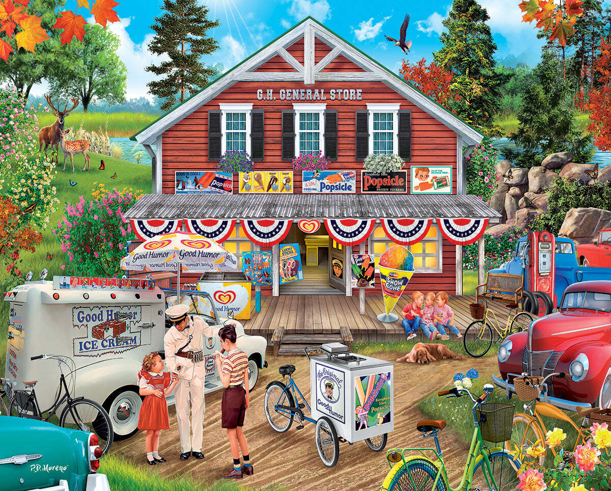 Good Humor General Store (1640pz) - 1000 Piece Jigsaw Puzzle