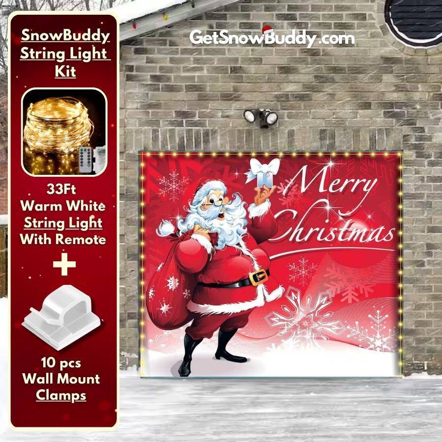 SnowBuddy™️ Garage Door Covers Christmas 2023