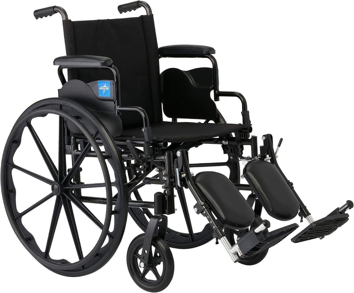 Medline 20” Foldable K4 Wheelchair with SwingBack DeskLength Arms