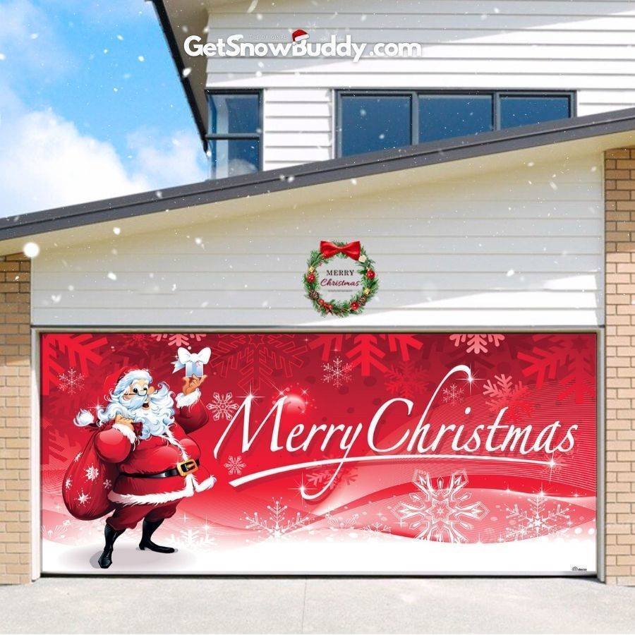 SnowBuddy™️ Garage Door Covers Christmas 2023