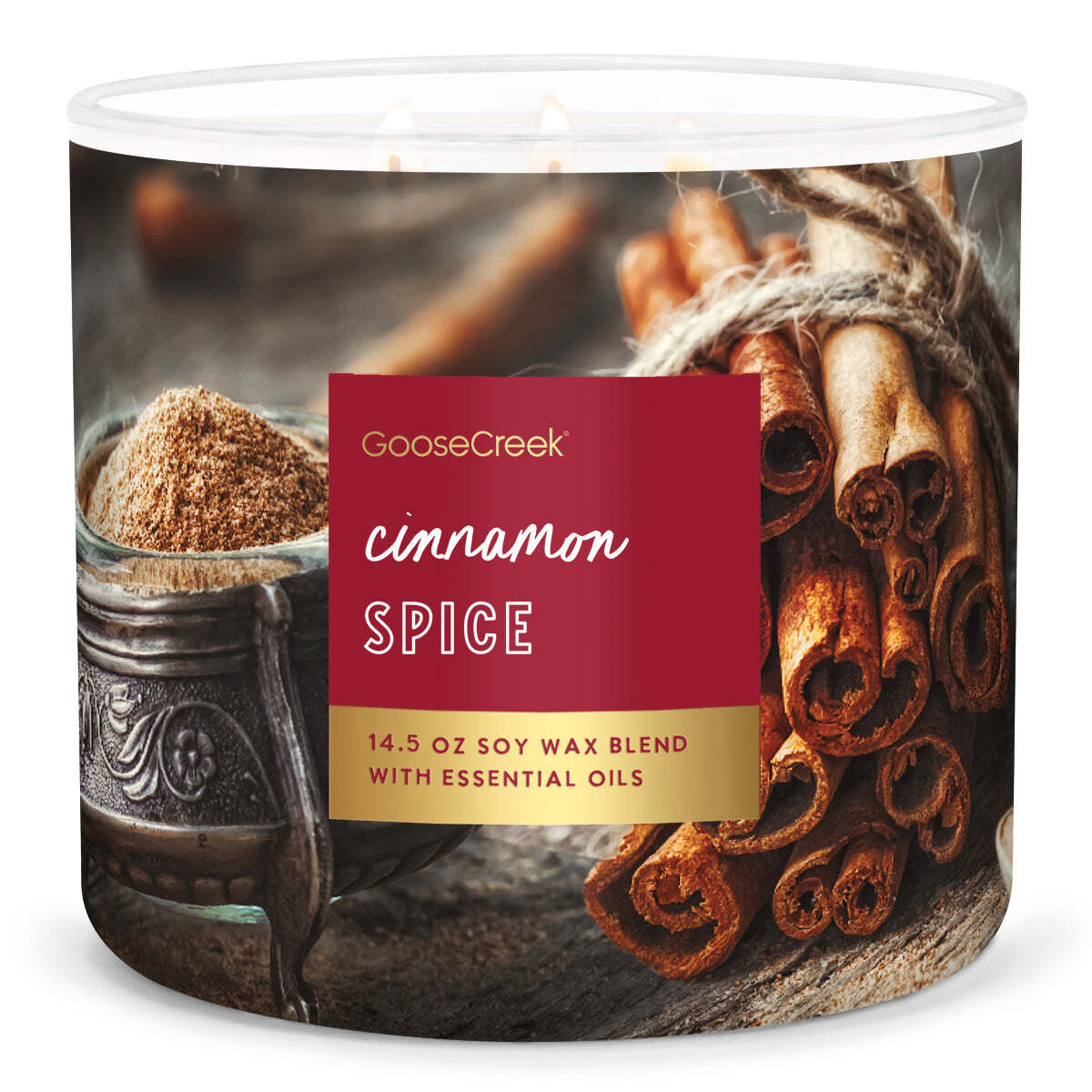 Cinnamon Spice Large 3-Wick Candle