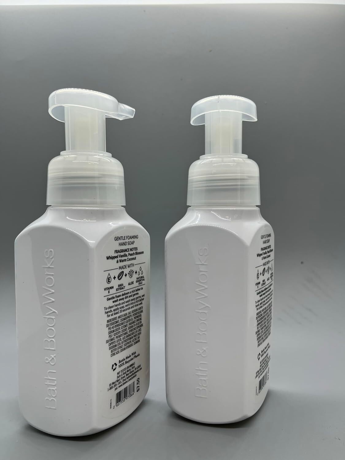 White Barn by Bath & Body Works Gentle Foaming Hand Soap in Mahogany Teakwood (2 Pack)