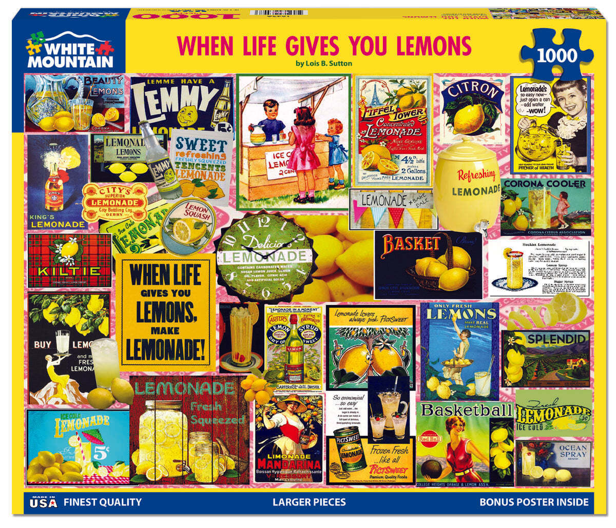 When Life Gives you Lemons  (1043pz) - 1000 Piece Jigsaw Puzzle