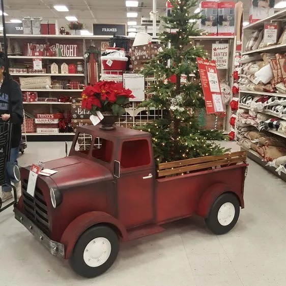 🔥Limited Edition🔥 - 🎁Large Iron Christmas Farmhouse Truck🌲