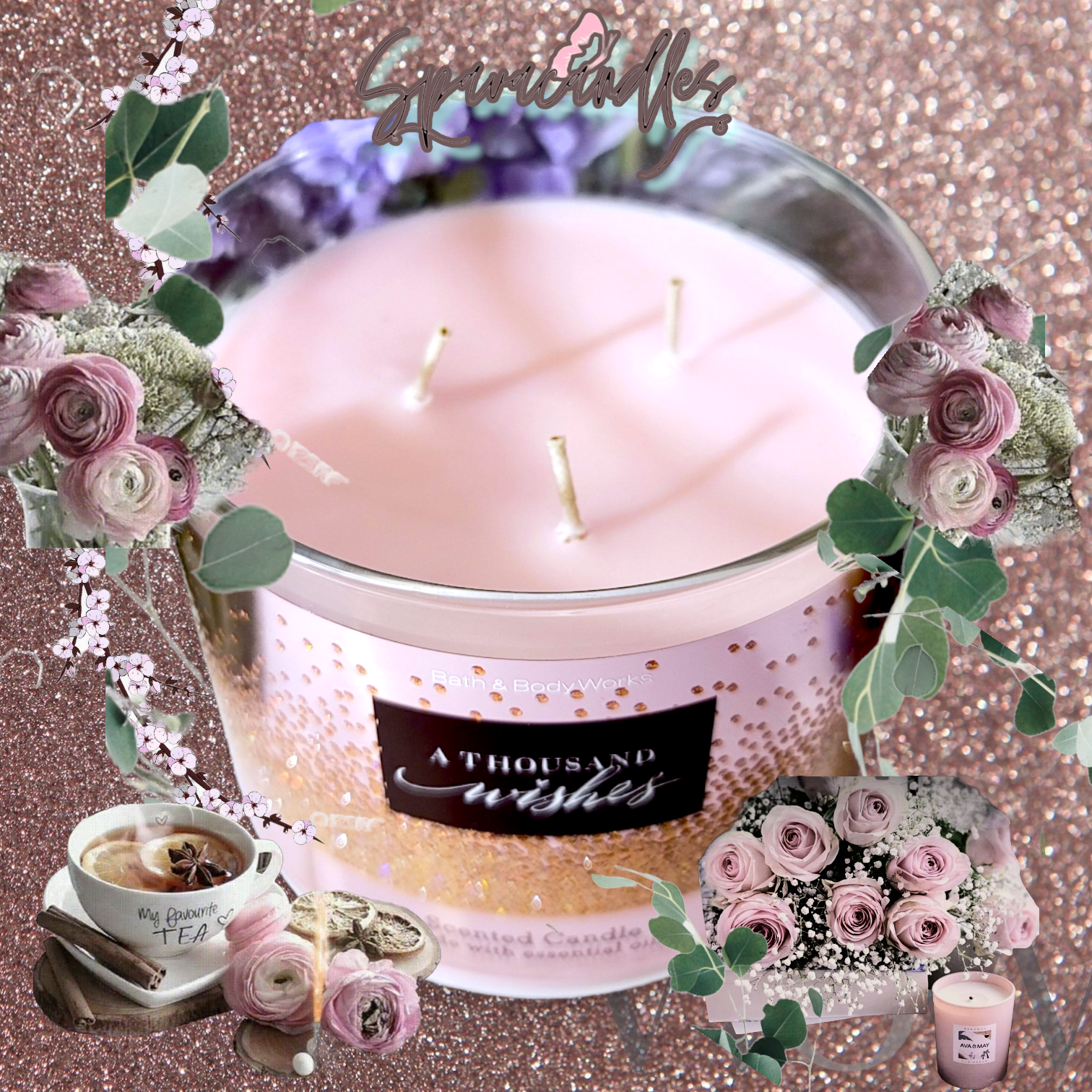 A Thousand Wishes 3 Wick Candle 14.5 oz. New 2022
