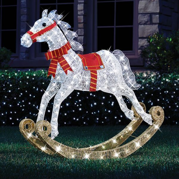 the 4 twinkling rocking horse