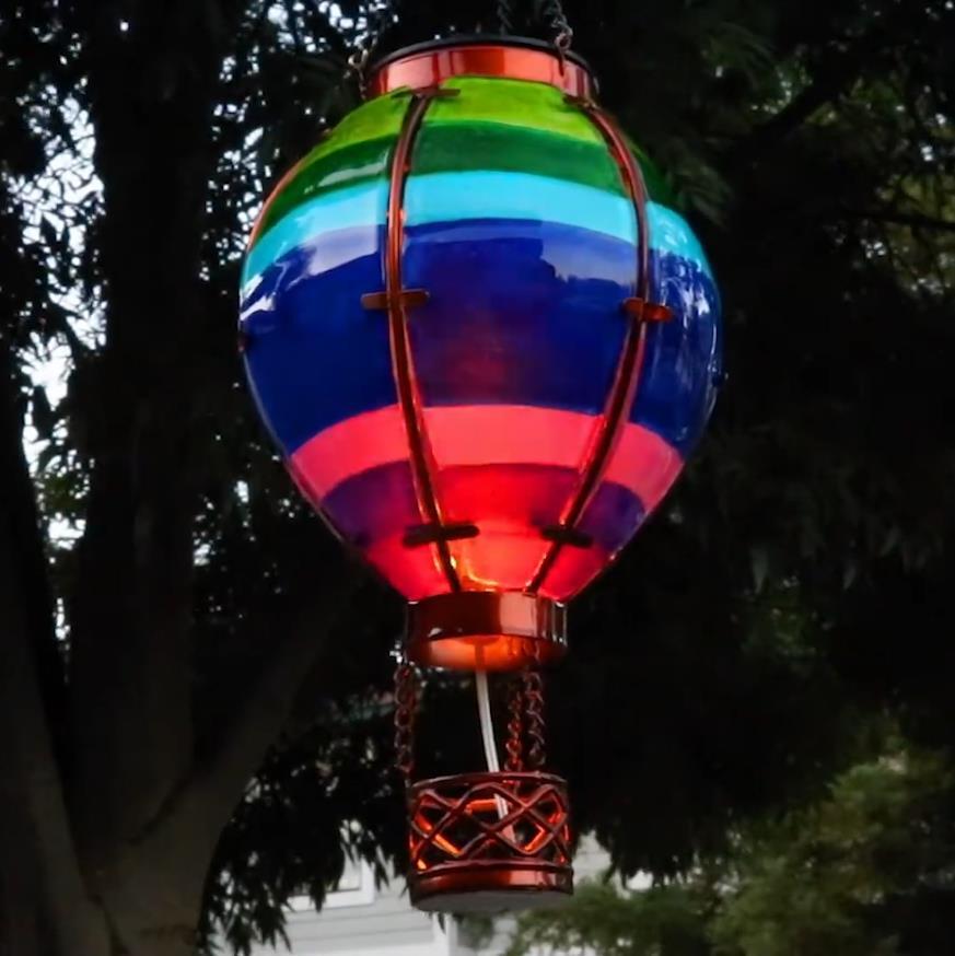 Hot Air Balloon Solar Lantern