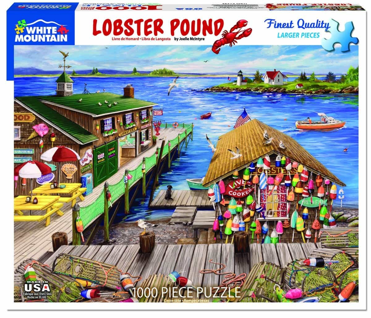 Lobster Pound (1385pz) - 1000 Piece Jigsaw Puzzle