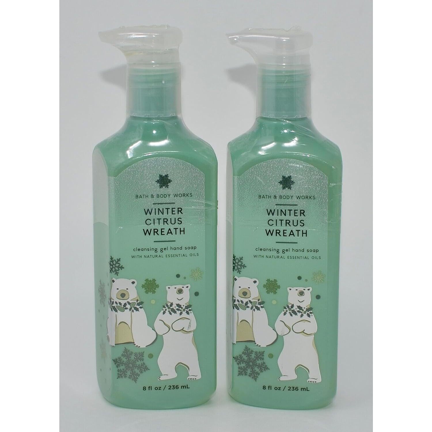 Bath & Body Works Gel Hand Soap 2-Pack 8oz/236mL Each (Marshmallow Pumpkin Latte)