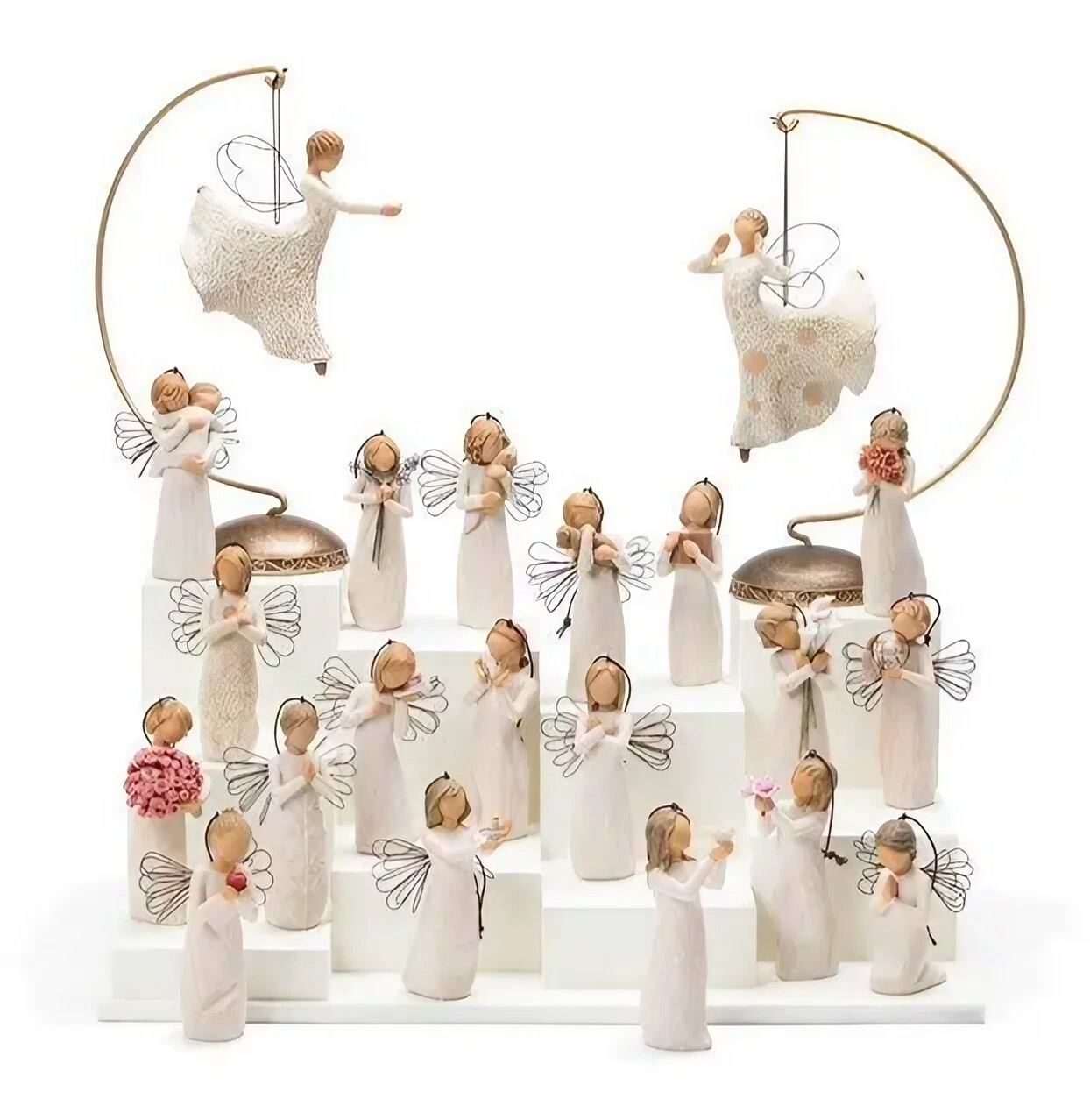 Angel Ornaments Deluxe 23-piece Set(Gift Ornament stand)