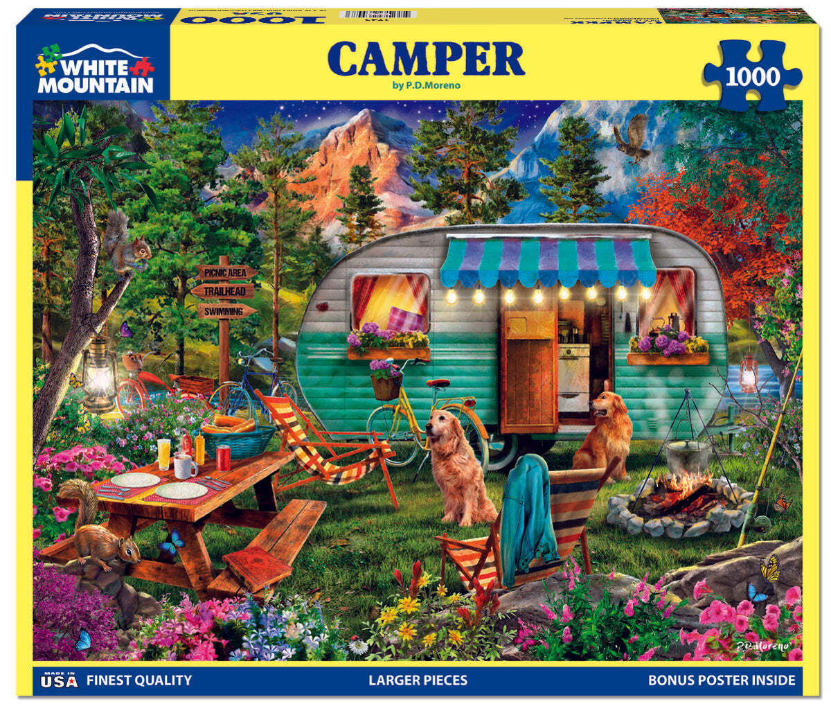 Camper (1745pz) - 1000 Piece Jigsaw Puzzle