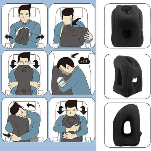🔥2023 Hot Sale&Free shipping🔥Inflatable Travel Pillow