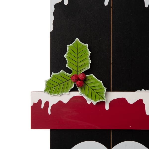 Christmas Wooden 42-inch Porch Sign -