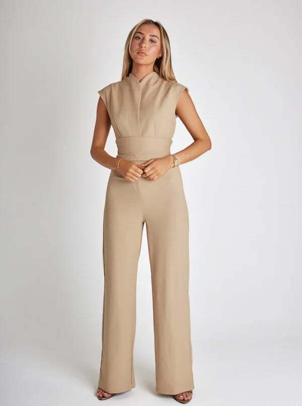 🔥Last Day 50% OFF - Women's Sleeveless Wide-Leg Jumpsuit(BUY 2 FREE SHIPPING)