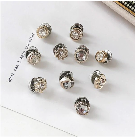 Buttons That Prevent Accidental Exposure of the Body (10 pcs Set)