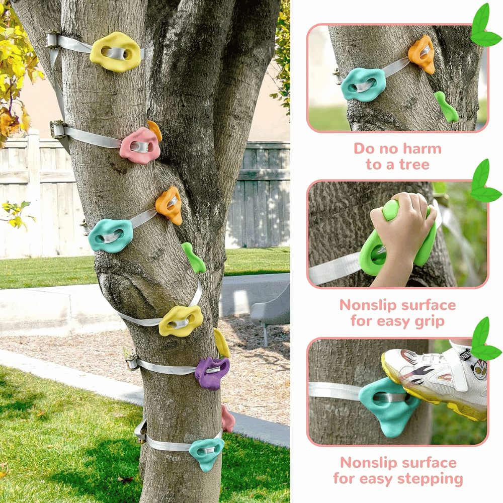 LittleSummit™ - Kids Backyard Rockclimbing Kit