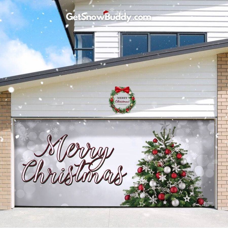 SnowBuddy™️ Garage Door Covers Christmas 2023
