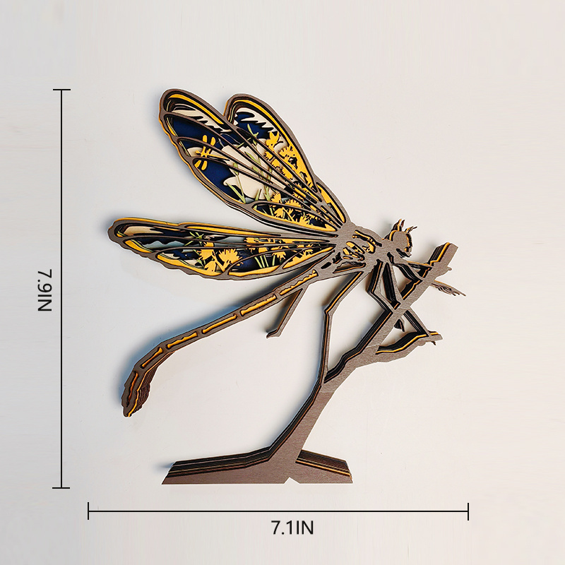 New Arrivals✨-Dragonfly Carving Handcraft Gift