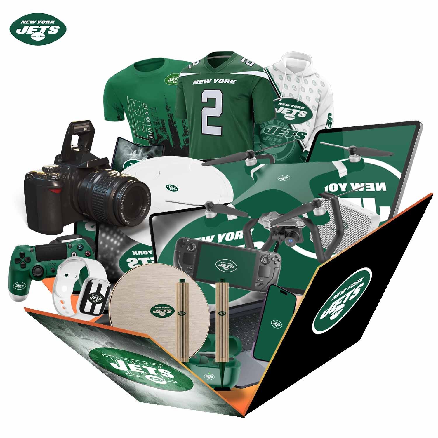 New York Jets Fans Box QVC