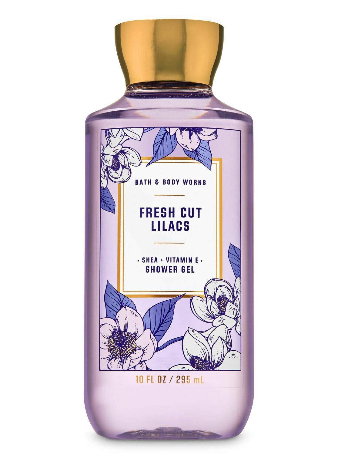Bath and Body Works Fresh Cut Lilacs Shower Gel Wash 10 Ounce Summer 2020
