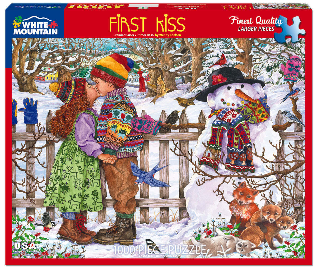 First Kiss (1725pz) - 1000 Piece Jigsaw Puzzle