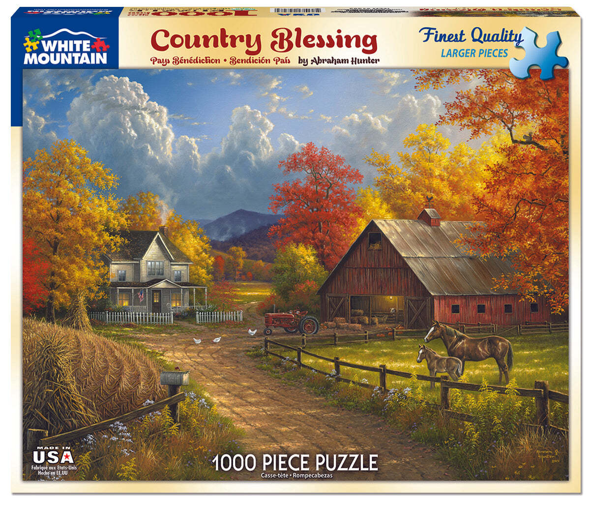 Country Blessings (1203pz) - 1000 Piece Jigsaw Puzzle