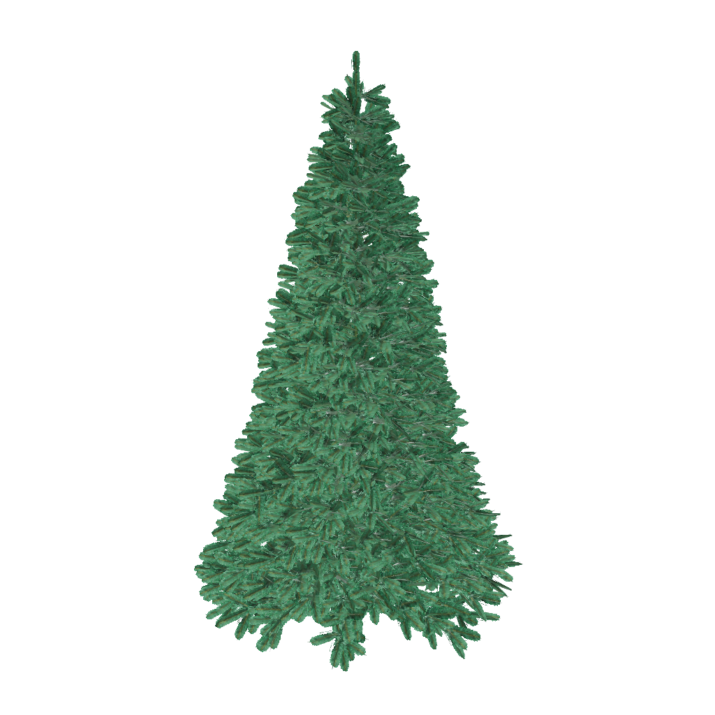 8' Tribeca Spruce Blue Artificial Christmas Tree with 650 Warm White LED Lights