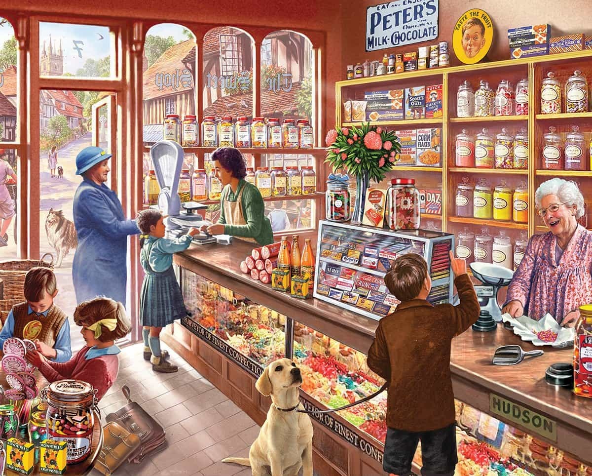 Old Candy Store (1083pz) - 1000 Pieces
