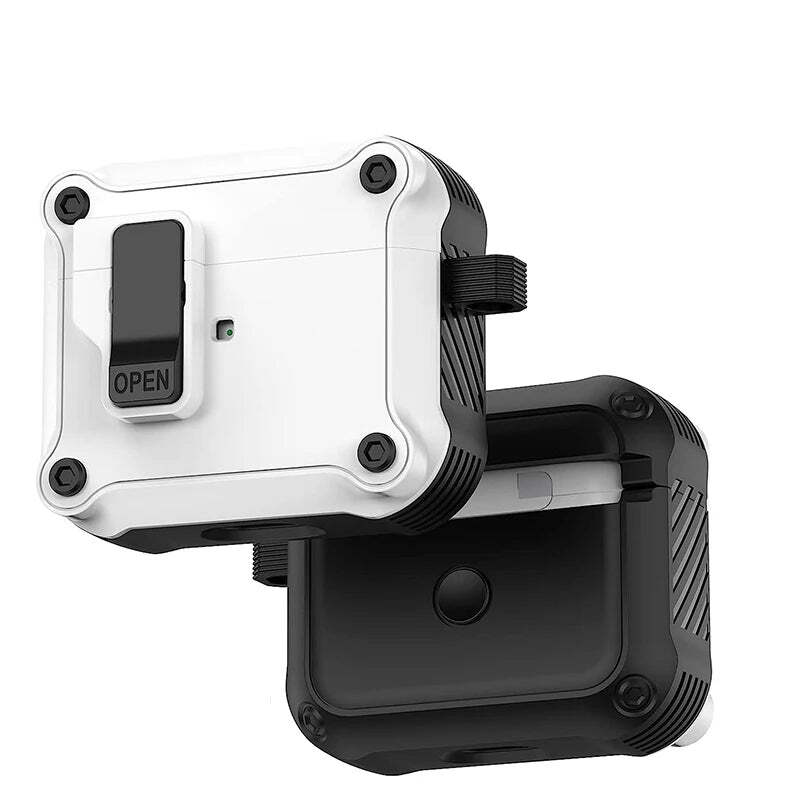 Locking AirPods Case Prevent Loss with SecureSnap Technology hnkasv