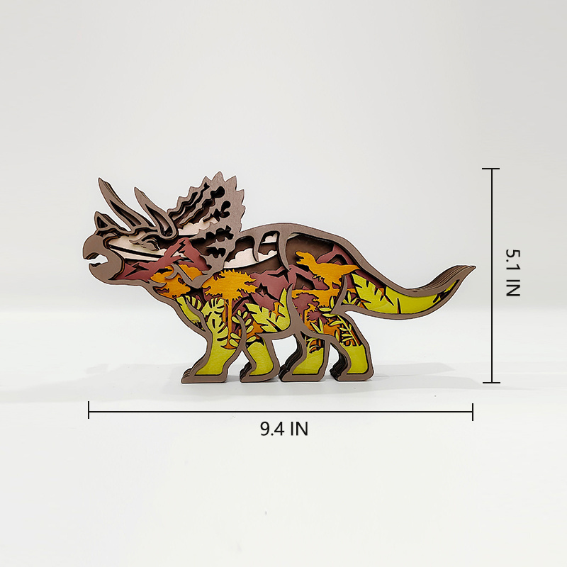 HOT SALE🔥-Triceratops Carving Handcraft Gift